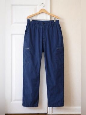 Tilley Trek Performance Cargo Hiking Pants Men’s 38x30 Navy Outdoor Travel